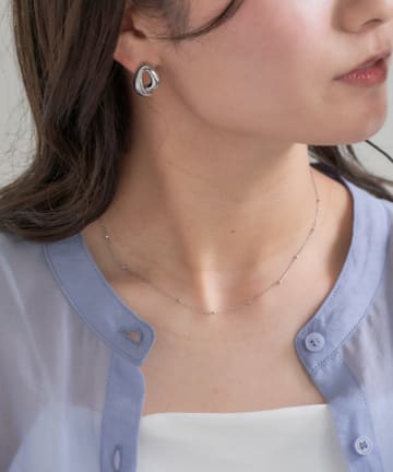 DISCOAT(ディスコート) 【GOLDY】ドットチェーンネックレス