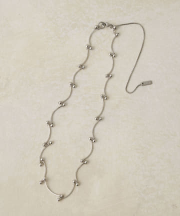 DISCOAT(ディスコート) 【GOLDY】バーベルチェーンネックレス