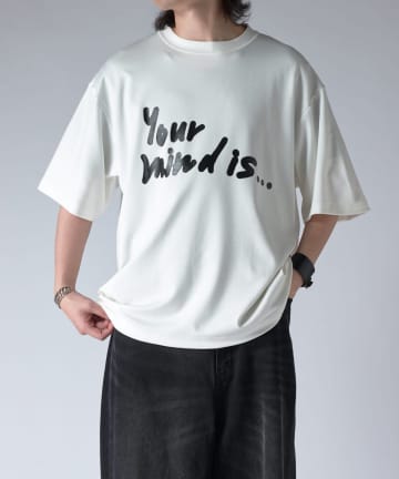 Lui's(ルイス) Your mind is... Tシャツ