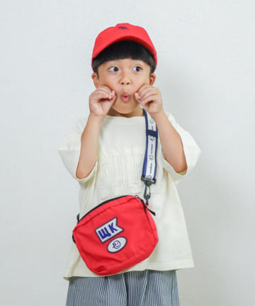 CIAOPANIC TYPY(チャオパニックティピー) 【KIDS】ピグメント加工オーバーロゴTEE