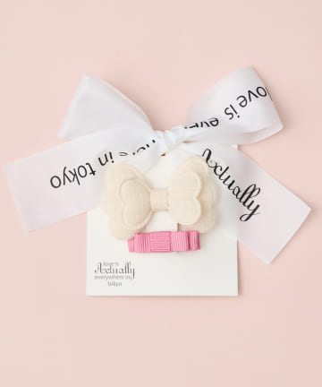 BIRTHDAY BAR(バースデイバー) KIDS HAIR PIN Ribbon Clip