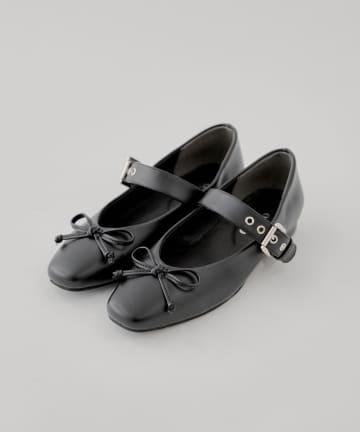 OUTLET(アウトレット) 【Chico】ベルトデザインバレエシューズ