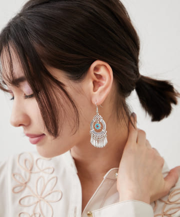 Remind me and forever(リマインドミーアンドフォーエバー) 【ethnic mood】ウエスタンデザインピアス
