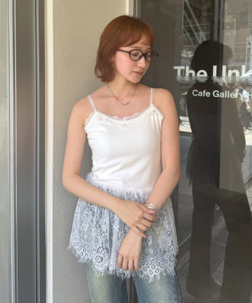 mline(エムライン) [mline]レイヤードレースインナー