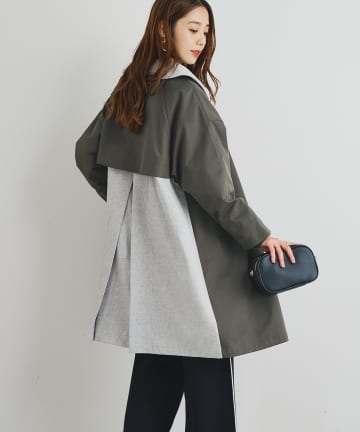 BELLEFINDior ベルト付きコート　ダブルフェイスバージンウール Belvest（ベルベスト）ダブルフェイスウールカシミアフランネル