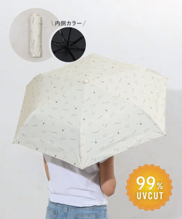 《約245g》晴雨兼用折傘ニュアンスデザイン