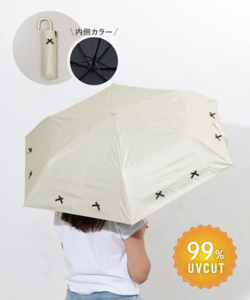 《約230g》晴雨兼用折傘リボン