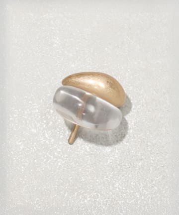 3COINS(スリーコインズ) プックリメタルクリアヘアカフ