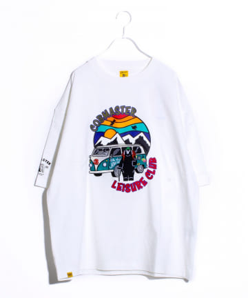 FREDY & GLOSTER(フレディ アンド グロスター) 【COBMASTER】吸水速乾 旅するベアーTシャツ フロントプリント
