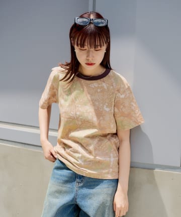 Kastane(カスタネ) 【WHIMSIC/2サイズ展開】カモフラージュTシャツ