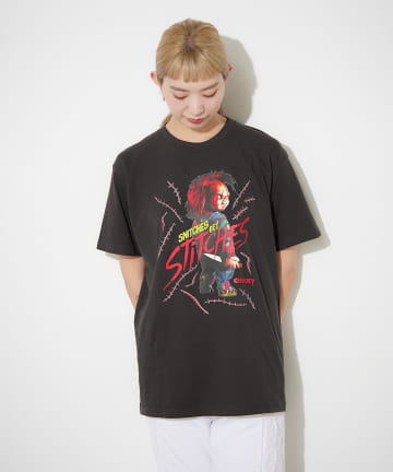 BIRTHDAY BAR(バースデイバー) 【チャイルド・プレイ】コットンＴシャツ　チャッキー ナイフ