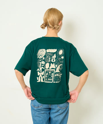 BIRTHDAY BAR(バースデイバー) norahi x BIRTHDAY BAR Tシャツ