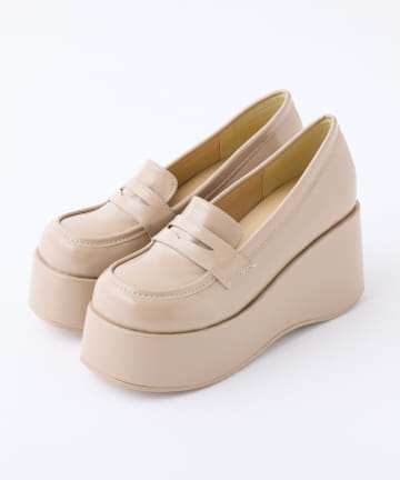 one after another NICE CLAUP(ワンアフターアナザー ナイスクラップ) [SSサイズ追加]マイナス３キロ見えローファー