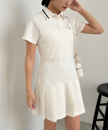 NICE CLAUP / OLIVE des OLIVE OUTLET(ナイスクラップ  / オリーブ デ オリーブ アウトレット) 【one after another】カットミニワンピ