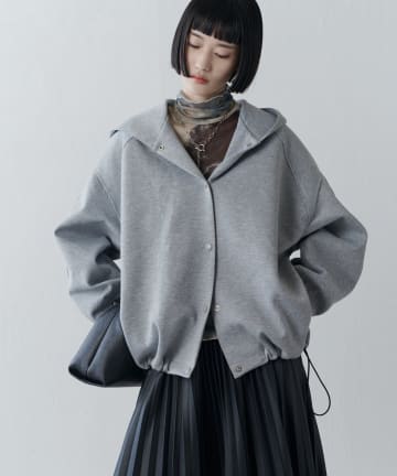 Lui's(ルイス) relaxスナップフードブルゾン