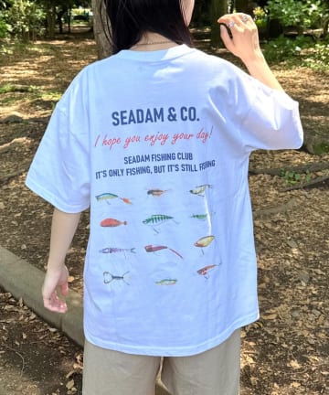 CIAOPANIC TYPY(チャオパニックティピー) 【SEADAM】〈UNISEX〉ルアーコレクションTEE