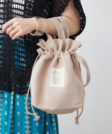 Remind me and forever(リマインドミーアンドフォーエバー) 【2WAY】巾着ショルダーバッグ