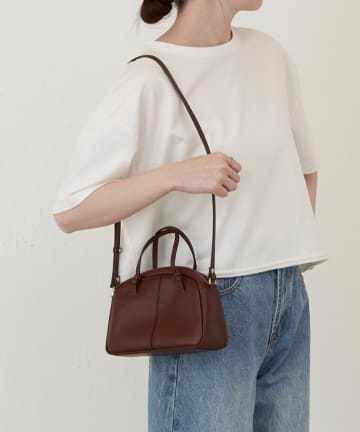 russet(ラシット) レザー２WAYミニボストンバッグ