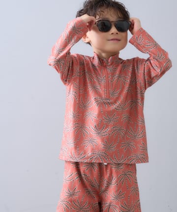 CIAOPANIC TYPY(チャオパニックティピー) 【WEB限定】【KIDS】ハーフZIPラッシュガード