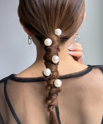 Lattice(ラティス) 【オケージョン】パールUピンセット(6P)