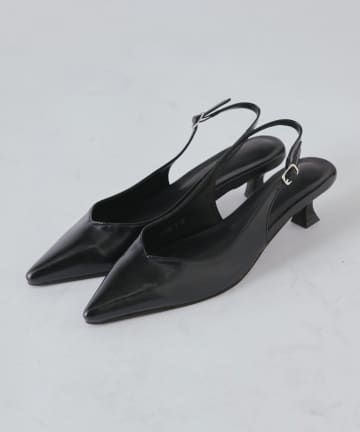 シンプルバックストラップミュール