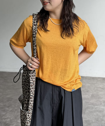 CPCM(シーピーシーエム) スラブシアー半袖T