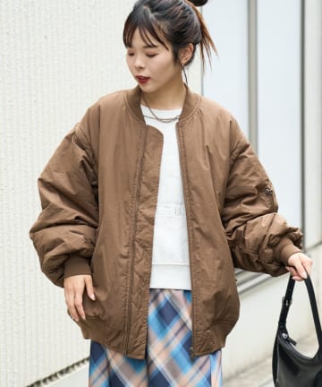CIAOPANIC TYPY(チャオパニックティピー) 累計２万枚！【袖取り外し可/ユニセックス】ボリュームスリーブMA-1