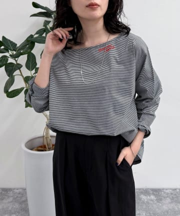 FREDY & GLOSTER(フレディ アンド グロスター) 2WAYワンショルロンT