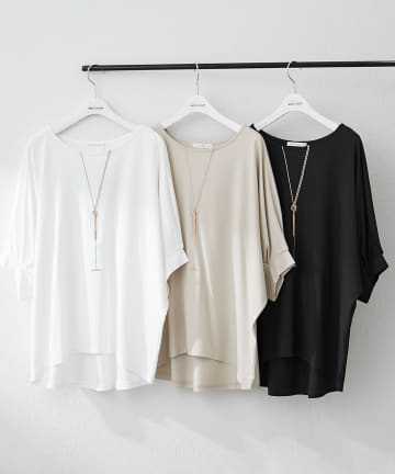 Remind me and forever(リマインドミーアンドフォーエバー) 人気デザインが再登場！ネックレス刺繍Tシャツ