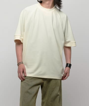 Lui's(ルイス) コードピケ半袖 BIG T