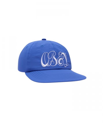 WHO’S WHO gallery(フーズフーギャラリー) 【OBEY】 SCRIPT NYLON 6 PANEL STRAPBACK