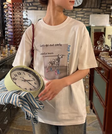CIAOPANIC TYPY(チャオパニックティピー) 【UNISEX】ユニークアニマルフォトTEE