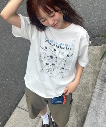 CIAOPANIC TYPY(チャオパニックティピー) 【UNISEX】ラジオ体操TEE