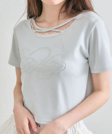 OLIVE des OLIVE(オリーブ デ オリーブ) 【デイリー使いにも◎】カラフルTシャツ