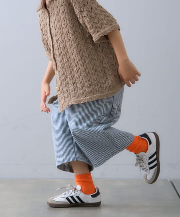 CIAOPANIC TYPY(チャオパニックティピー) 【KIDS】ペインターバミューダデニムパンツ