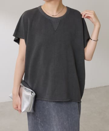 COLLAGE GALLARDAGALANTE(コラージュ ガリャルダガランテ) ウォッシュ加工フレンチスウェット
