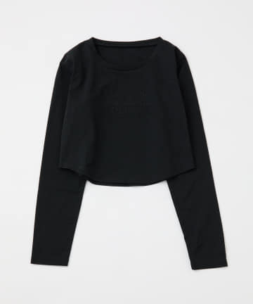 OUTLET(アウトレット) 【mystic】ロゴ刺繍ロングTシャツ