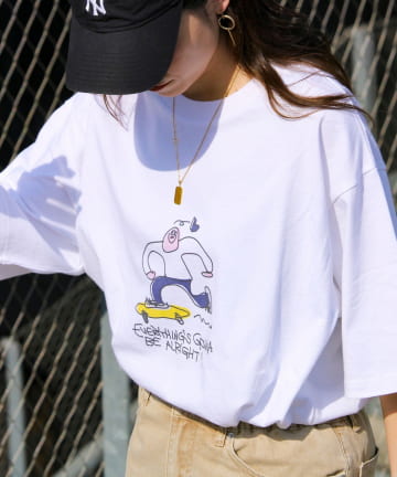 イラストレーター【ogwillust/オガワナツミ】 コラボ プリントTシャツ