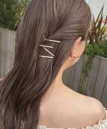 Lattice(ラティス) パールヘアピンセット(4P)