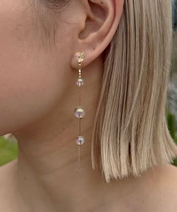 Lattice(ラティス) オーロラクリアピアス