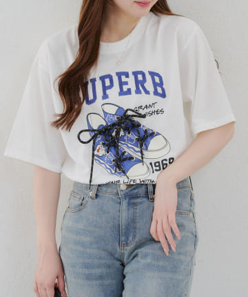 人気デザイン！スニーカーオバケＢＩＧＴシャツ