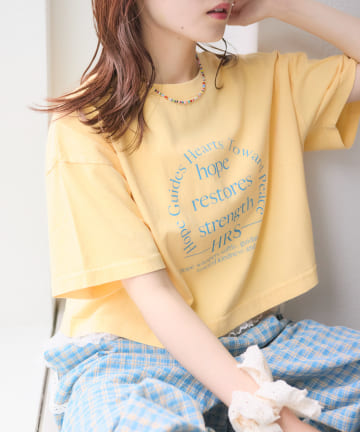 w closet(ダブルクローゼット) 【4色展開/3デザイン】ピグメントアソートTee