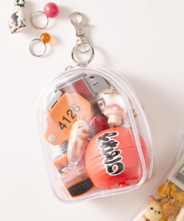《WEB限定再入荷》マチ付きポーチ：M／カプセルトイコレクション