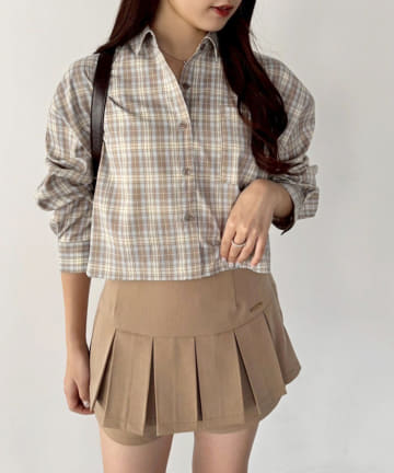 NICE CLAUP / OLIVE des OLIVE OUTLET(ナイスクラップ  / オリーブ デ オリーブ アウトレット) 【one after another】ショートシャツ