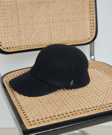 Whim Gazette(ウィム ガゼット) 【ENTWURFEIN】WOOL FELT CAP