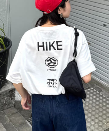 CIAOPANIC TYPY(チャオパニックティピー) 【Franklin Climbing】 HIKE 和洋ロゴTEE