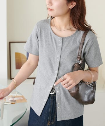 DISCOAT(ディスコート) ピコレース前開きプルオーバー