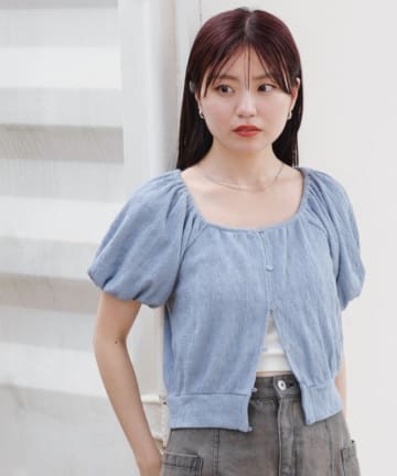 Kastane(カスタネ) 【2WAY】ケーブルカットトップス