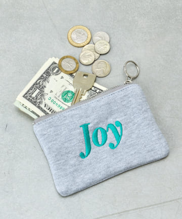 BIRTHDAY BAR(バースデイバー) スウェットロゴ刺繍ミニポーチ