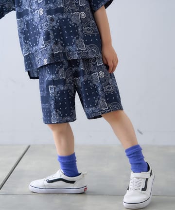 CIAOPANIC TYPY(チャオパニックティピー) 【KIDS】アフリカンバティック柄イージーショーツ